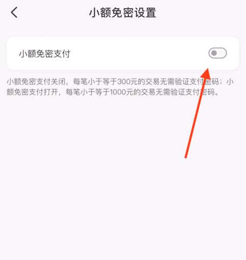 云闪付如何开通小额免密支付